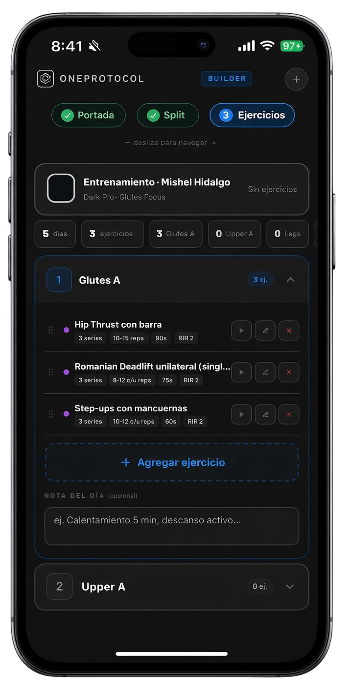 Routine Builder de OneProtocol